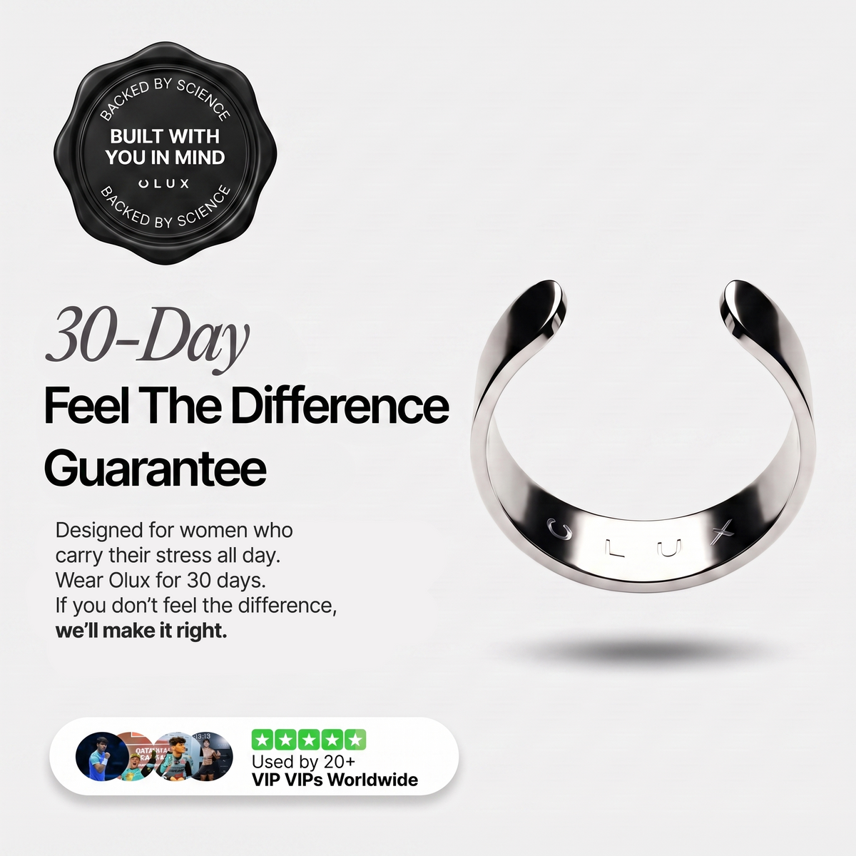 Olux® Ring – The Natural Wellness Solution